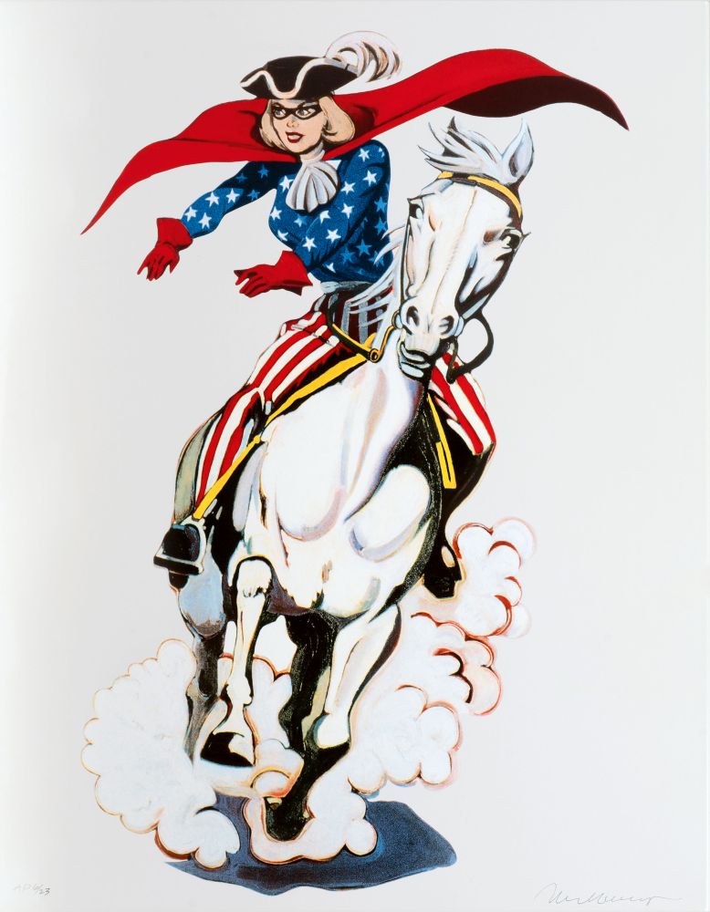 Mel Ramos - Miss Liberty Miss Liberty
