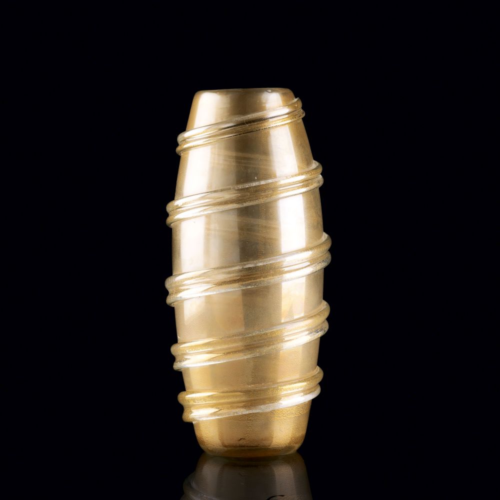 Carlo Scarpa - Seltene Vase 'A fasce con grande spirale applicata' Seltene Vase 'A fasce con grande spirale applicata'