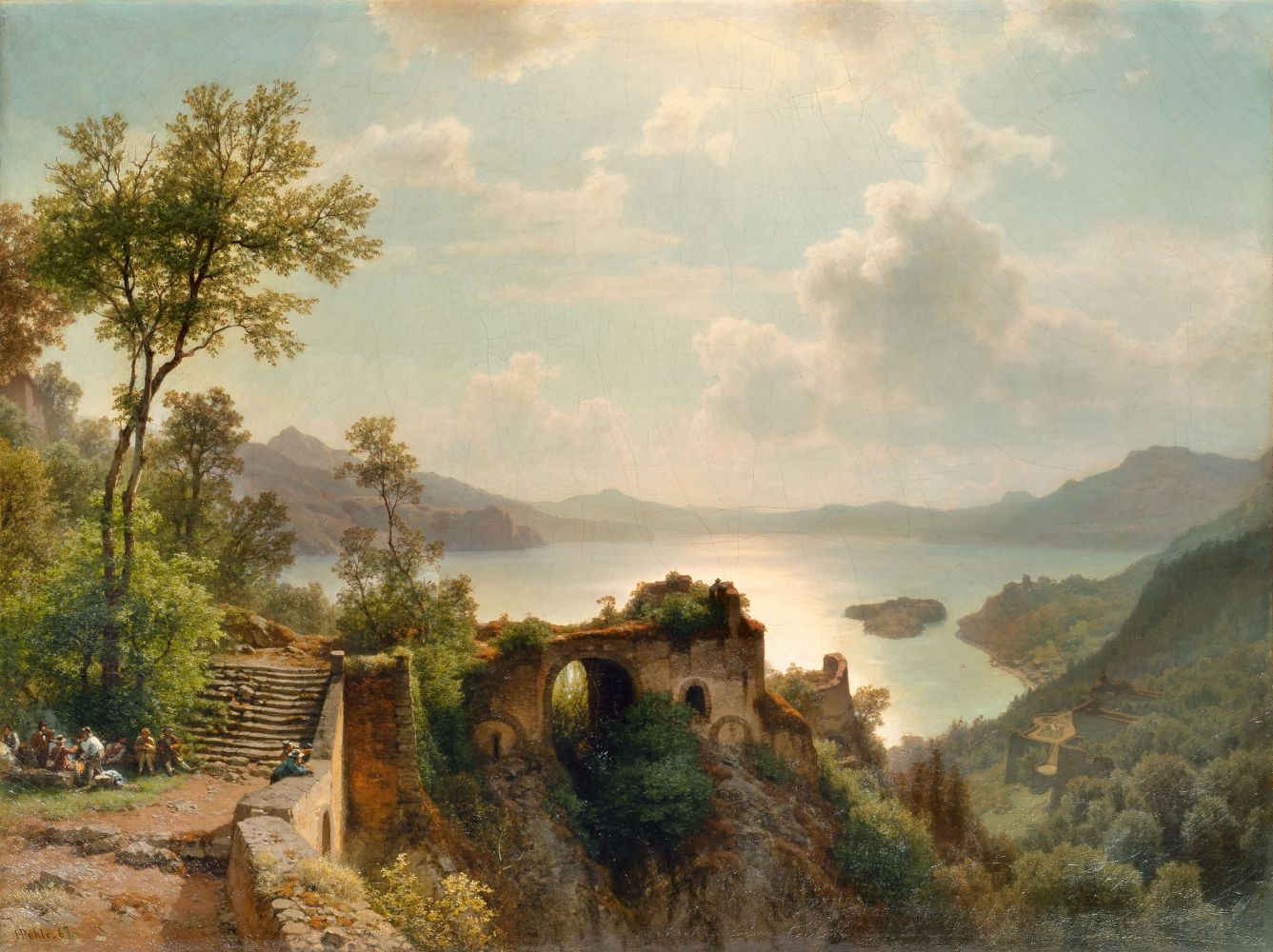 View over a Lake