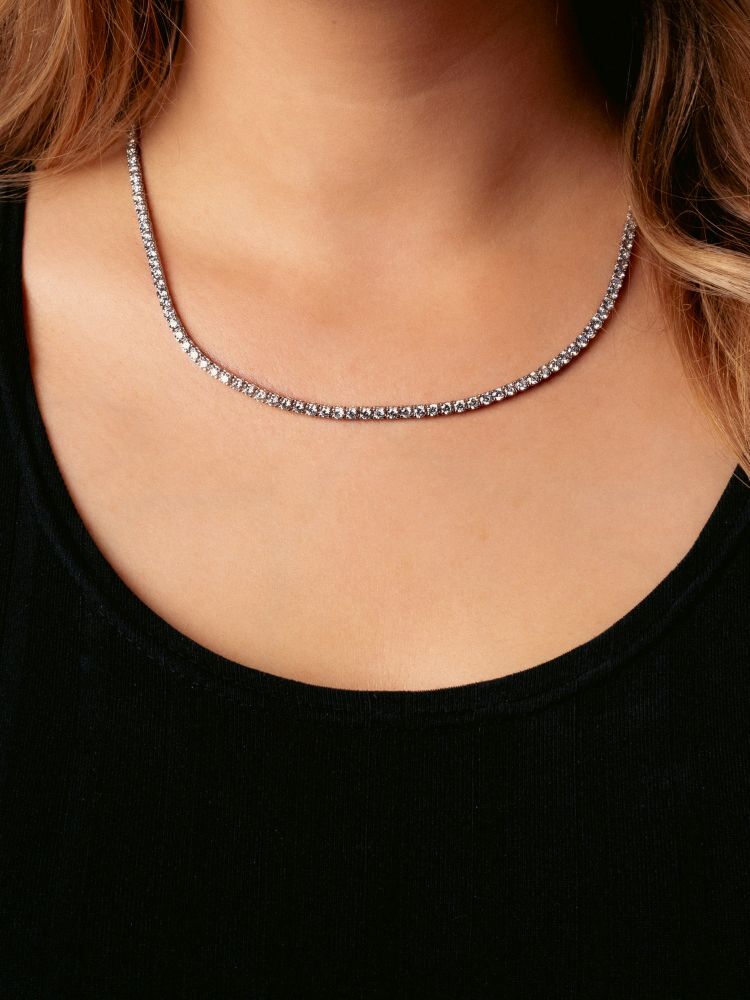 A highcarat Rivière Diamond Necklace - image 2