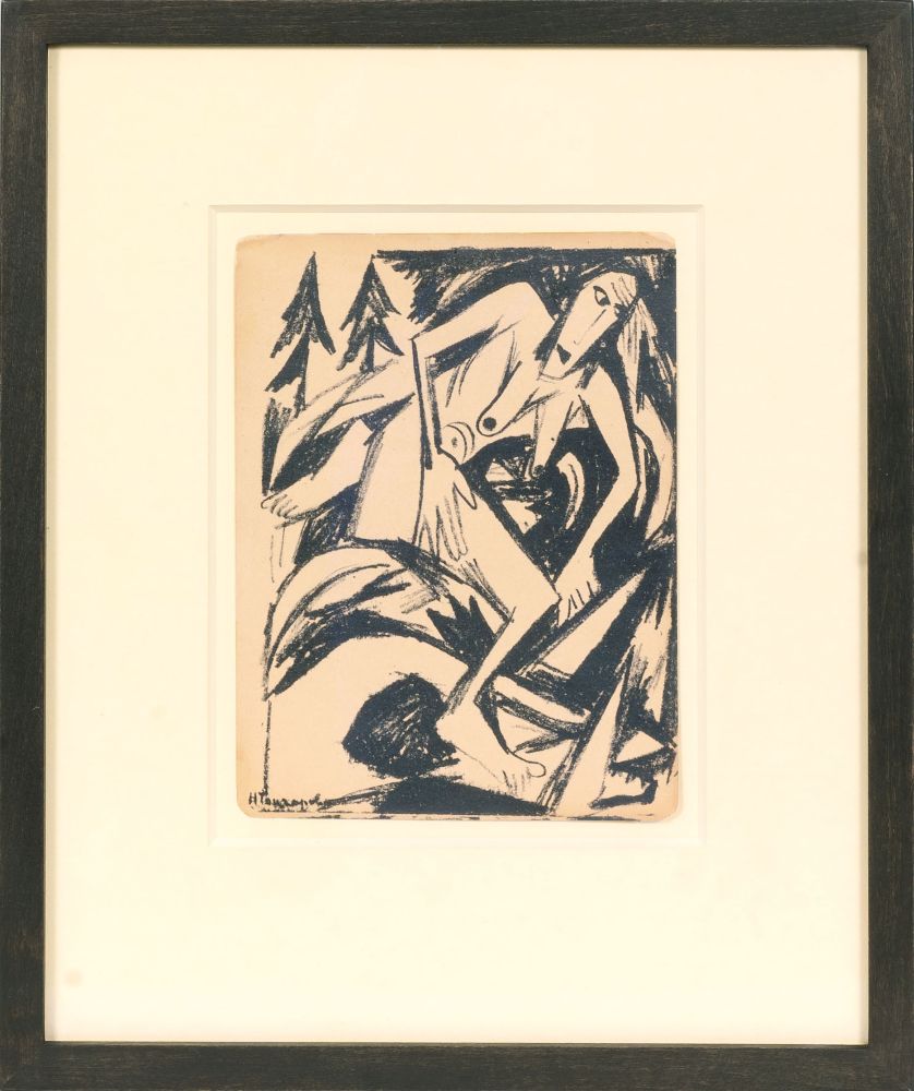 Illustration aus Aleksei Kruchenykhs Les Ermites, 'Einsiedler und Einsiedlerinnen, Zwei Gedichte' - Bild 2