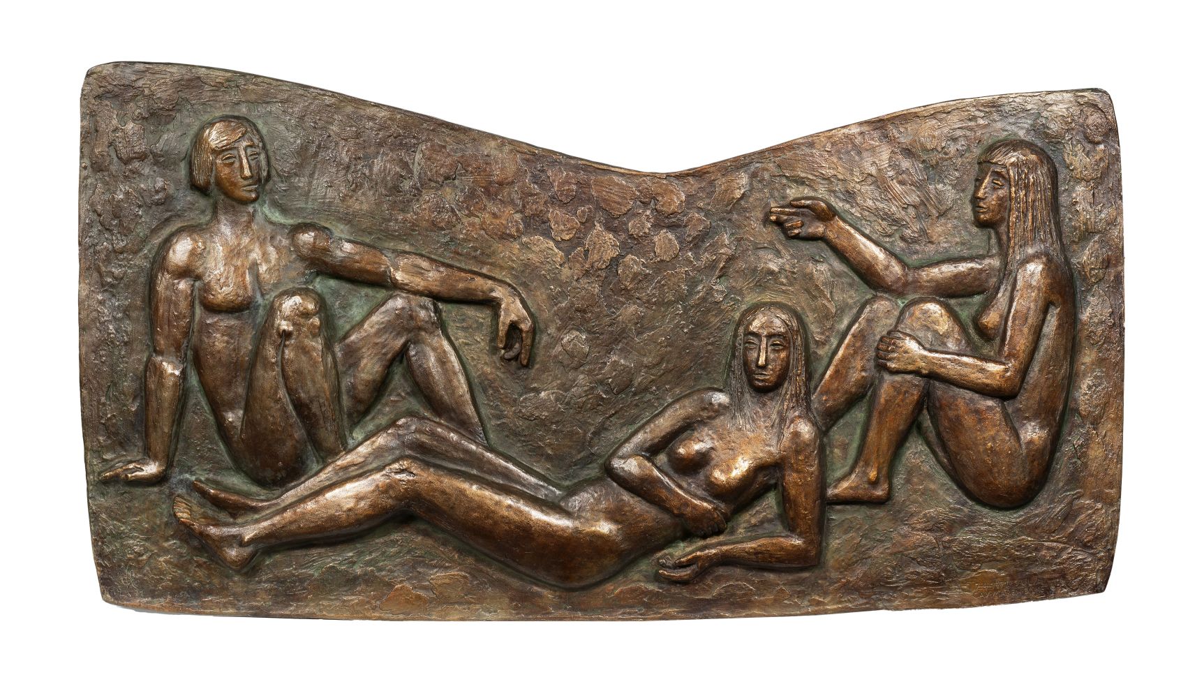 Fritz Fleer - Großes figürliches Relief Großes figürliches Relief