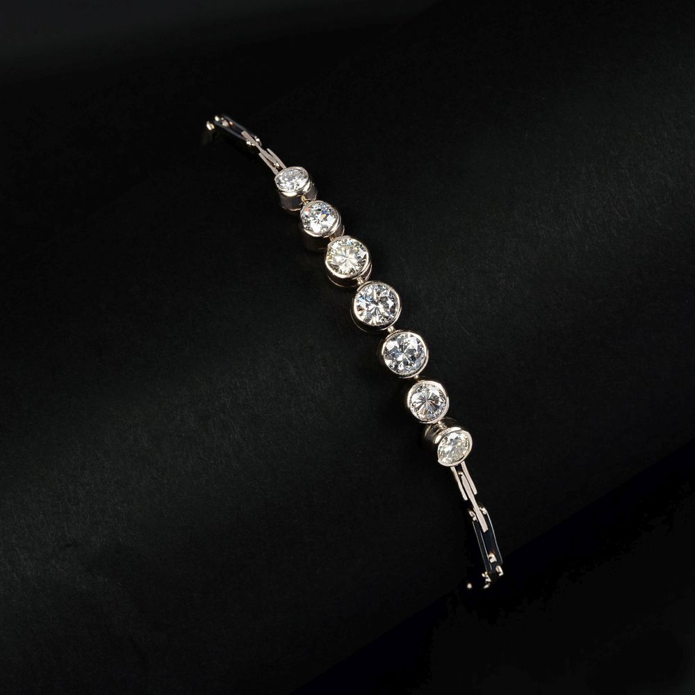 An Art Nouveau Diamond Bracelet An Art Nouveau Diamond Bracelet