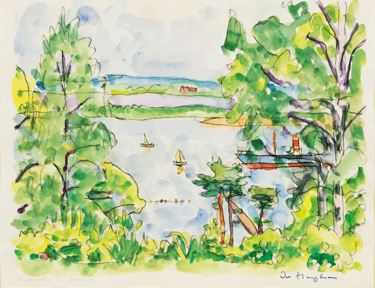 Ivo Hauptmann - Falkenstein bei Hamburg Falkenstein bei Hamburg