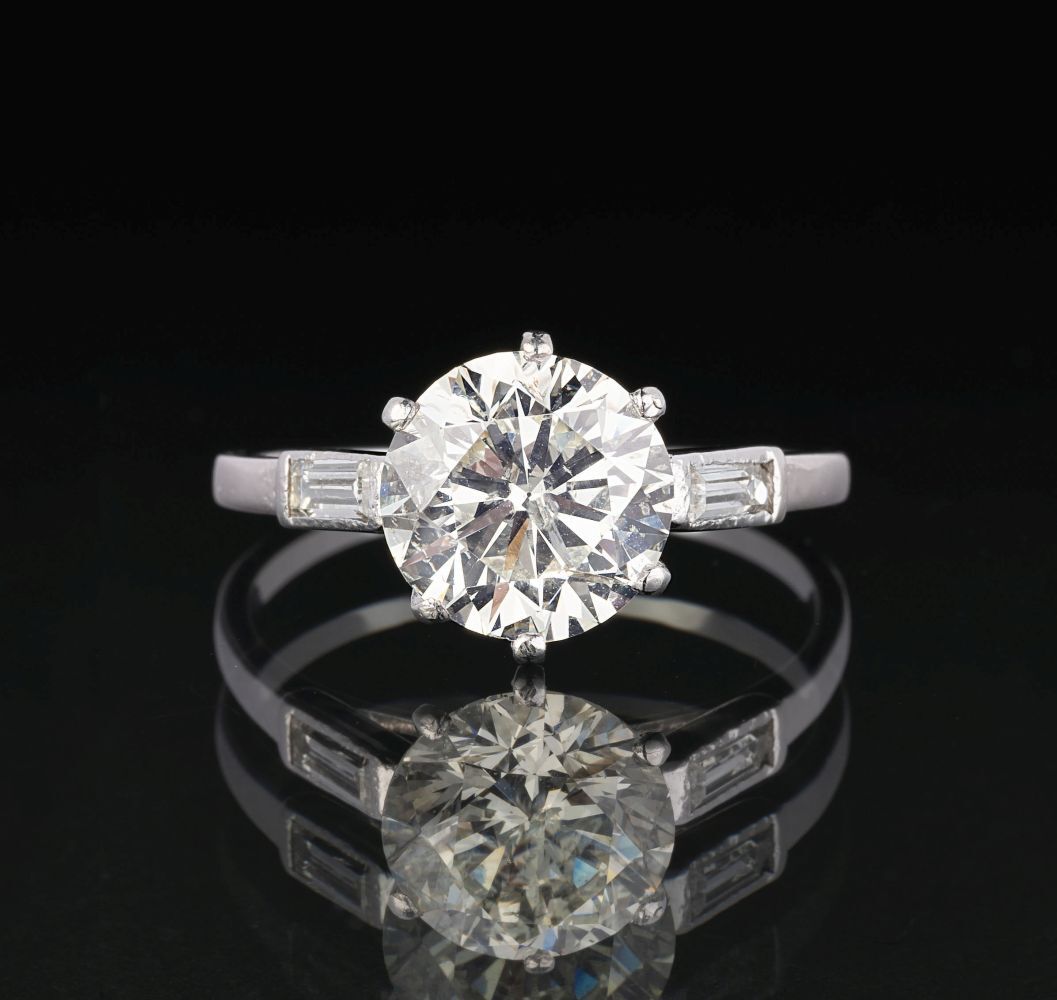 A Solitaire Diamond Ring