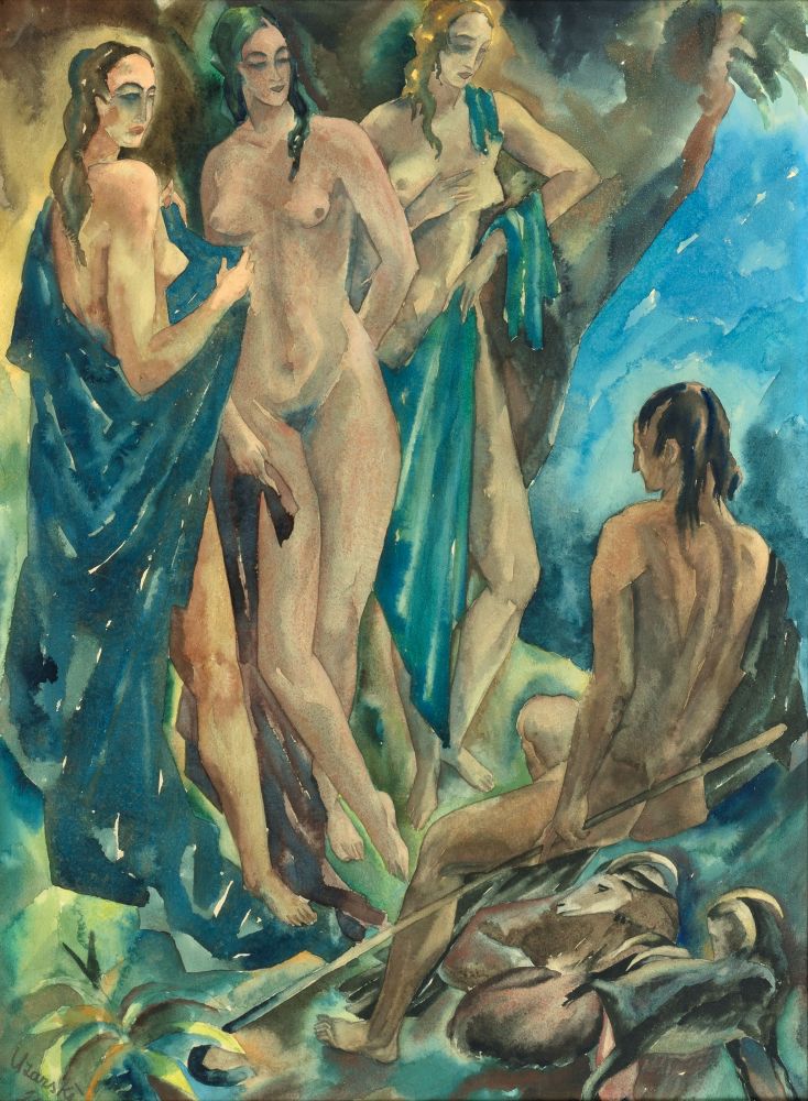 Adolf Uzarski - Judgement of Paris Judgement of Paris