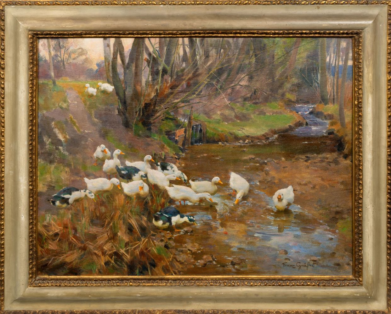 Ducks by a Creek - image 2