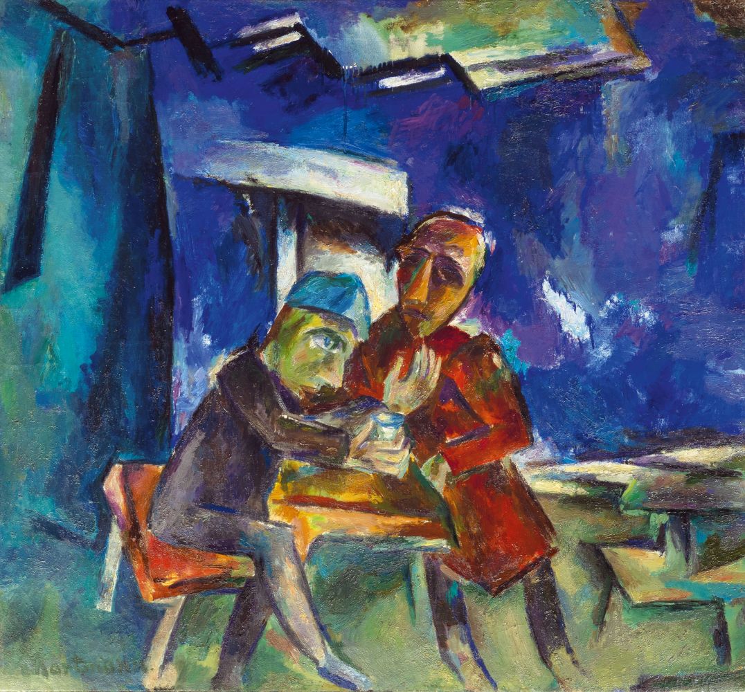 Erich Hartmann - Blaues Gespräch Blaues Gespräch