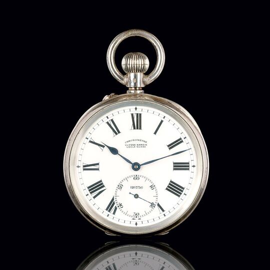 Große Chronometer Taschenuhr 'Marine'