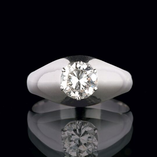 A Solitaire Diamond Ring