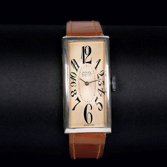 Seltene, frühe Vintage Herren-Armbanduhr