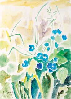 Blaue Blumenpracht