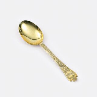 A Baroque Spoon with engraved Ornaments