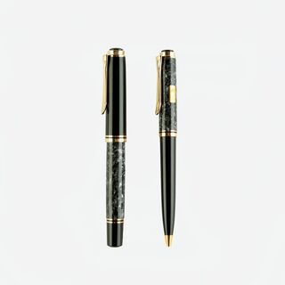 A Limited Edition Fountain Pen and Ballpoint Pen 'Wall Street'