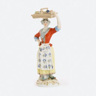 Fruit Seller from the 'Paris Crier' Series