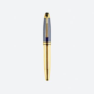 Meisterstück Fountain Pen 'Ramses II' Gold Line with Lapis Lazuli