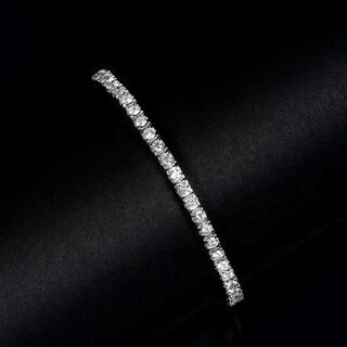 A rare-white Diamond Bracelet