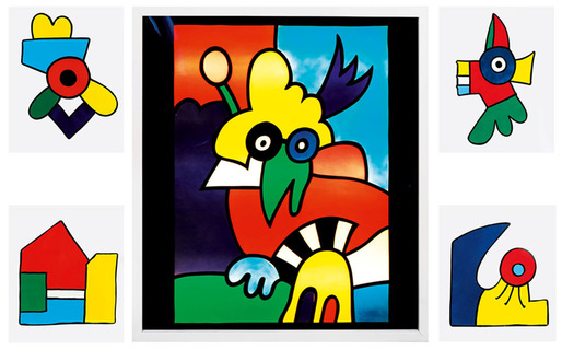 Großes Unikat Light Box 'Eule' aus dem Gengenbacher Adventskalender
