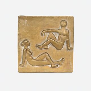 A Small Figural Relief