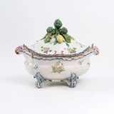 A Large Splendid Faience Tureen