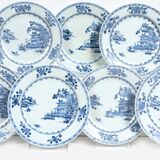 A Set of 24 Blue and White 'Nanking Cargo'-Plates - image 1