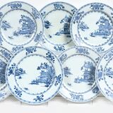 A Set of 24 Blue and White 'Nanking Cargo'-Plates - image 1