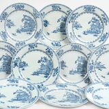 A Set of 24 Blue and White 'Nanking Cargo'-Plates - image 2