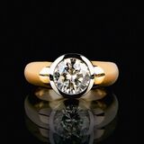 A Solitaire Diamond Ring - image 1