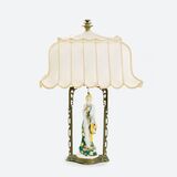 A Rare Art deco Lamp with Figure 'Tschaokium' - image 1