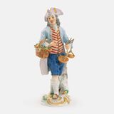 Grape Merchant from the 'Paris Crier' Series