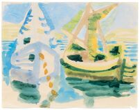 Sailing Boats on the Shore - image 1