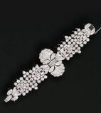 Exquisites, hochkarätiges Art-déco Diamant-Armband - Bild 1