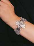 Exquisites, hochkarätiges Art-déco Diamant-Armband - Bild 3