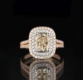 Fancy Diamant-Ring - Bild 1