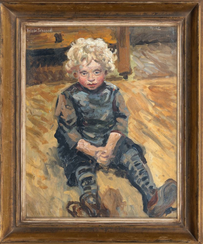 Friedrich Schaper Fritz, der Sohn des Künstlers