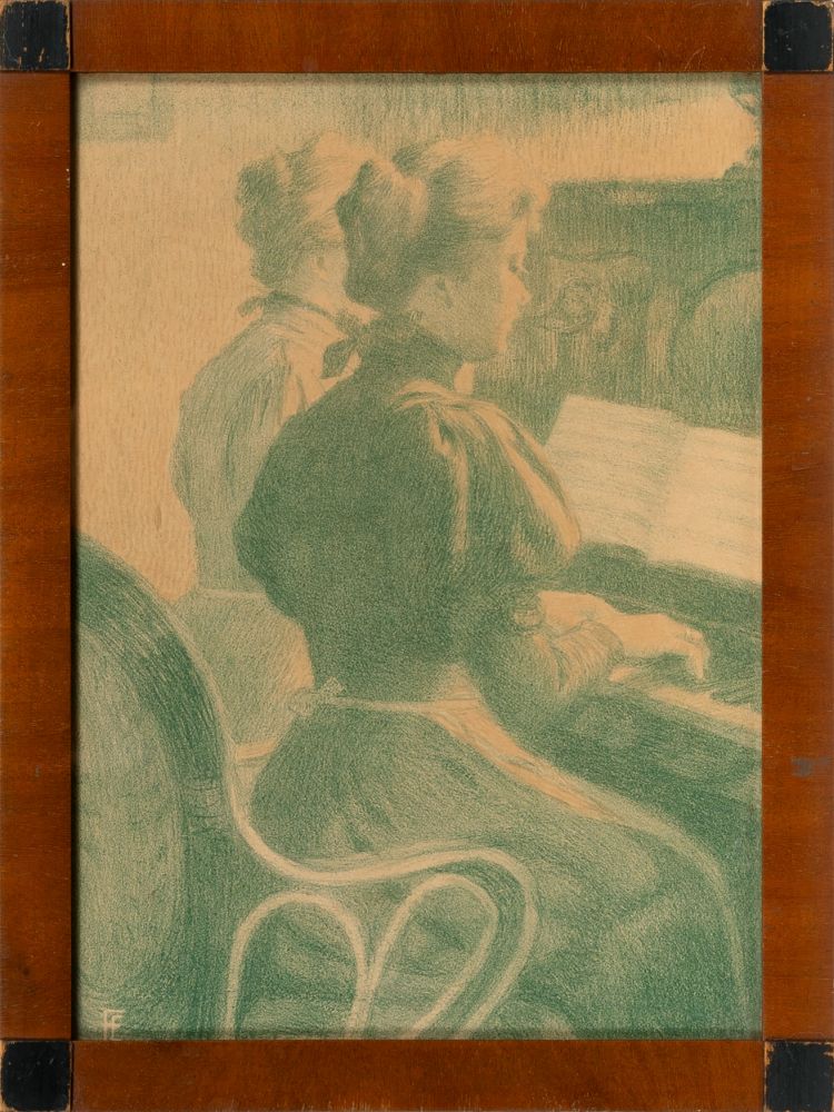 Antonia Eitner and her Sister playing Piano - image 2