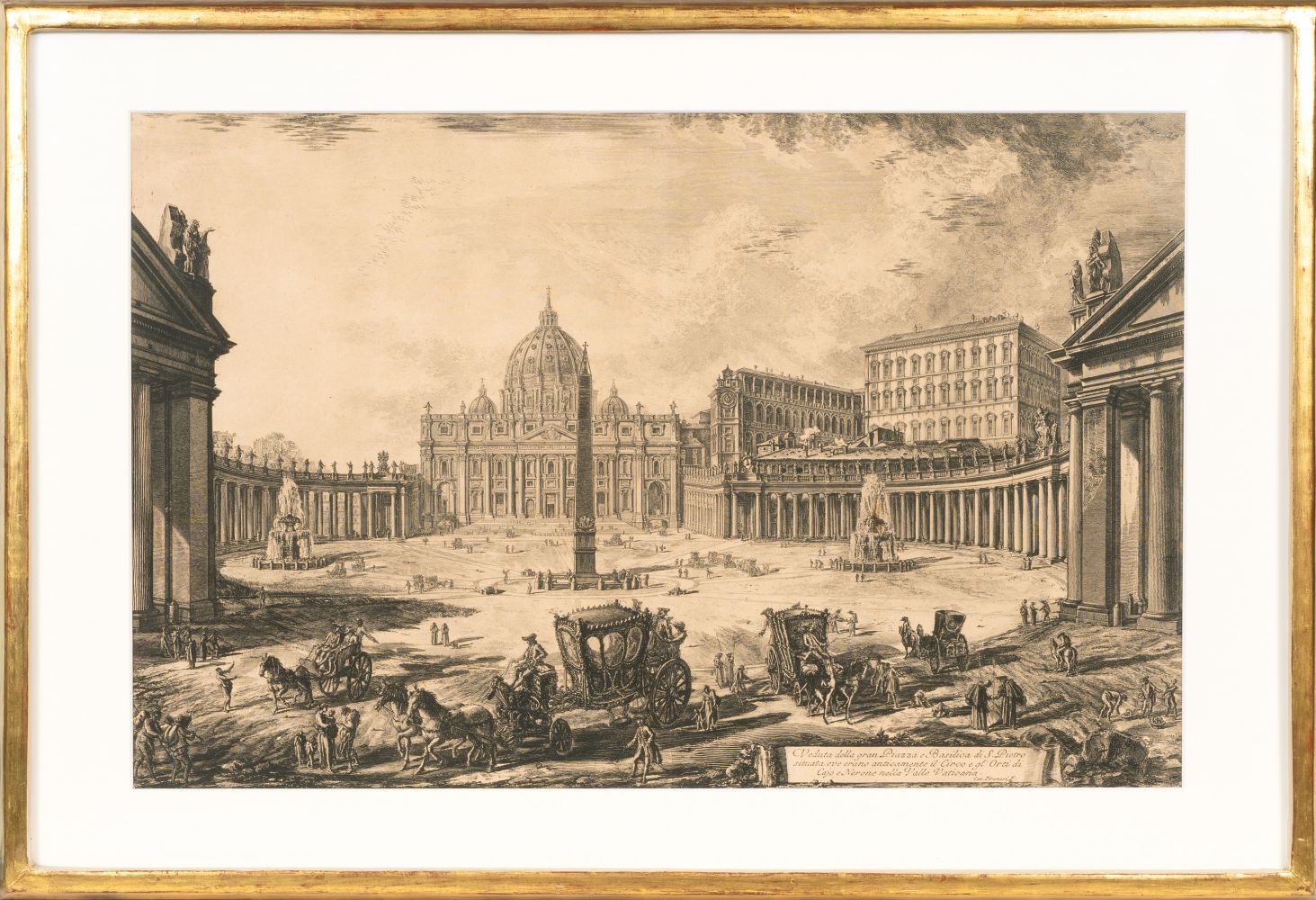 Veduta della Gran Piazza e Basilica di San Pietro - image 2