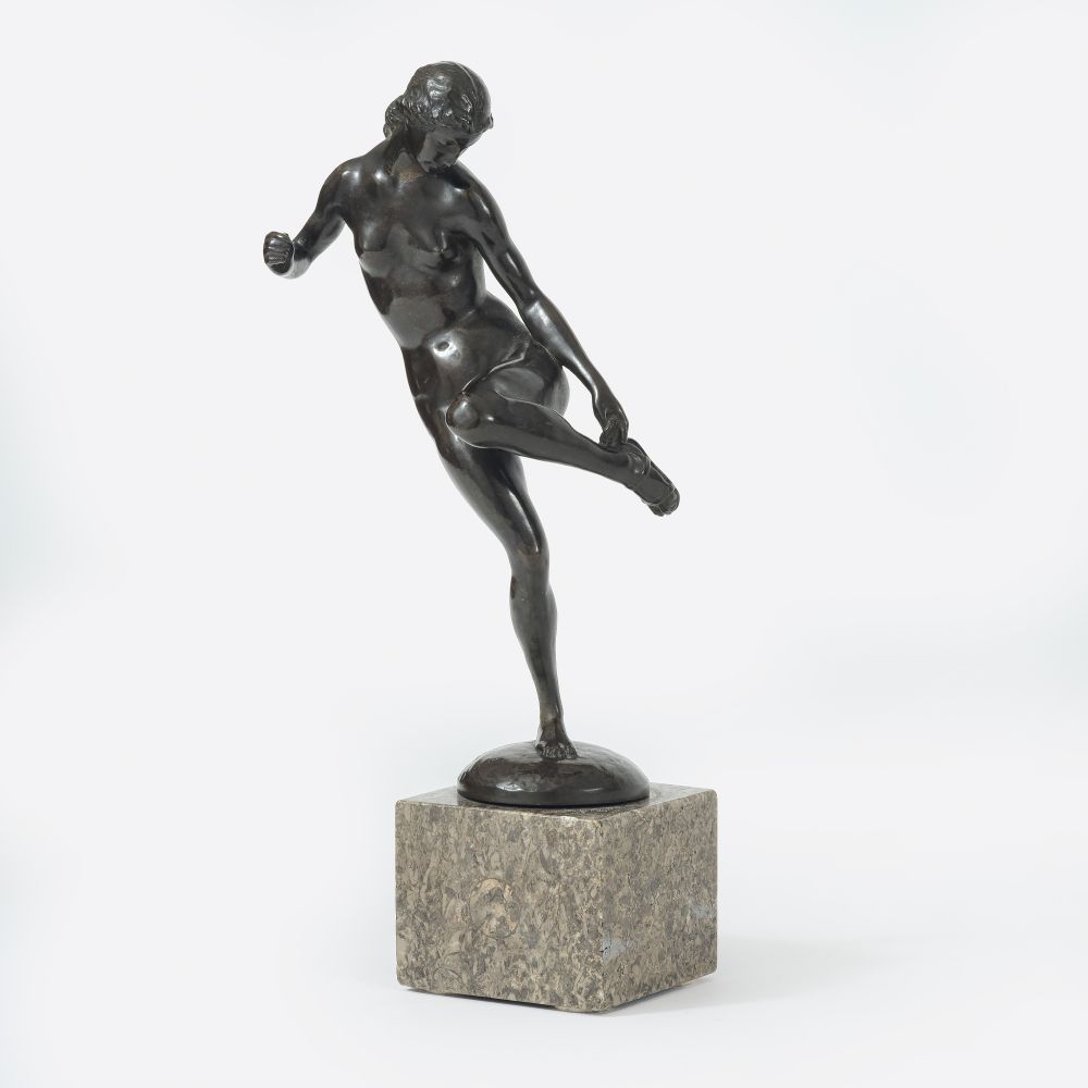 Arthur Wilhelm Otto Lewin-Funcke - Die Sandalenanzieherin Die Sandalenanzieherin