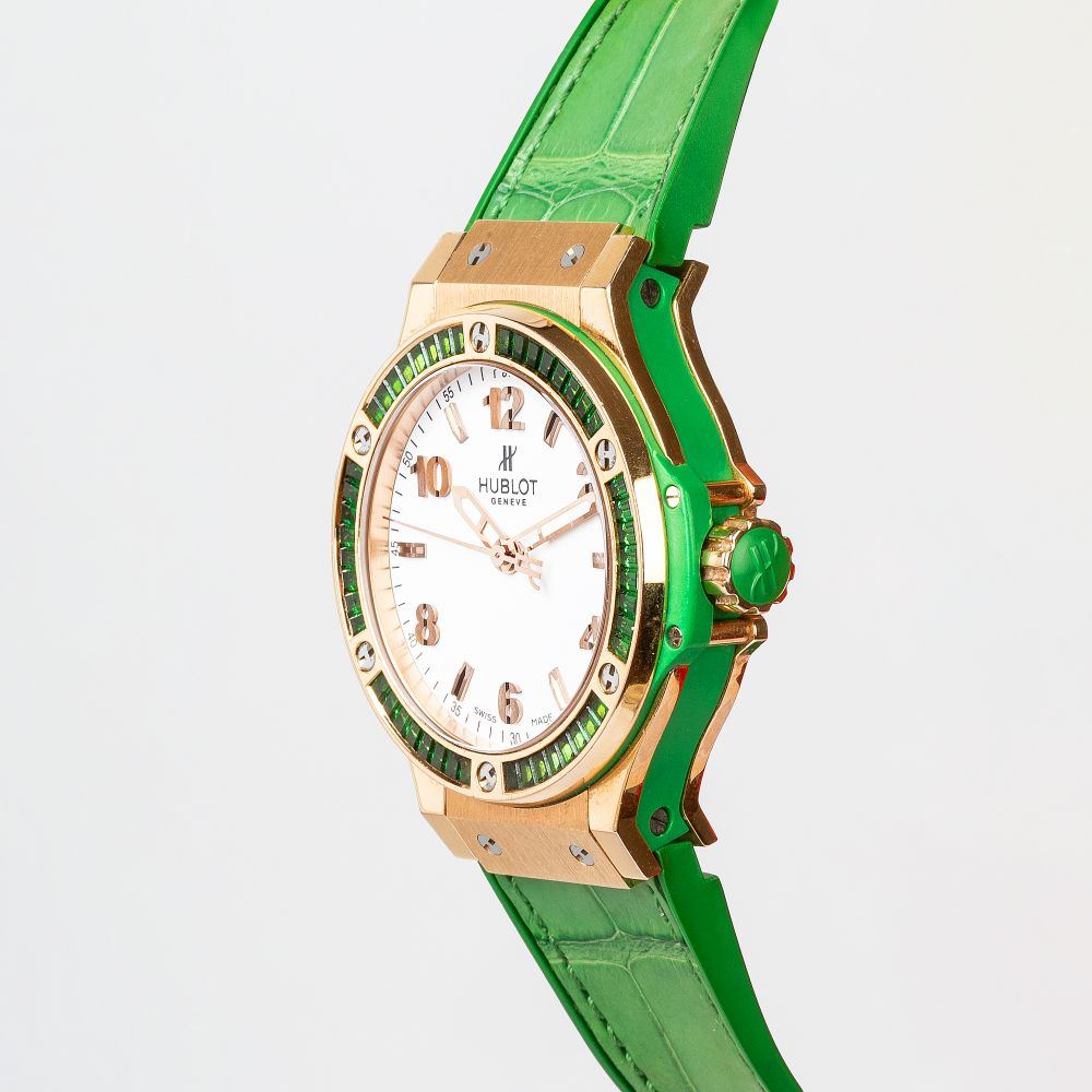 A Wristwatch Big Bang Tutti Frutti with Peridots - image 2