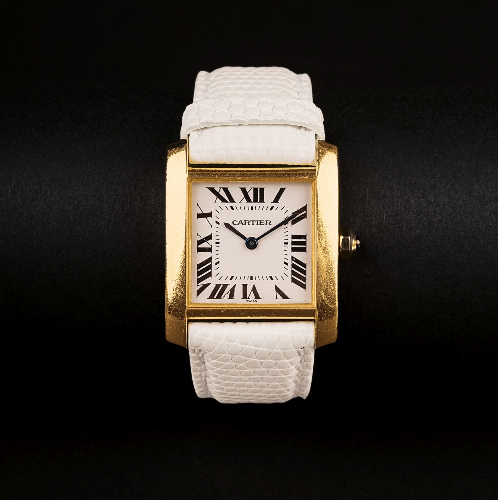 Cartier - Damenarmbanduhr Tank Francaise Damenarmbanduhr Tank Francaise