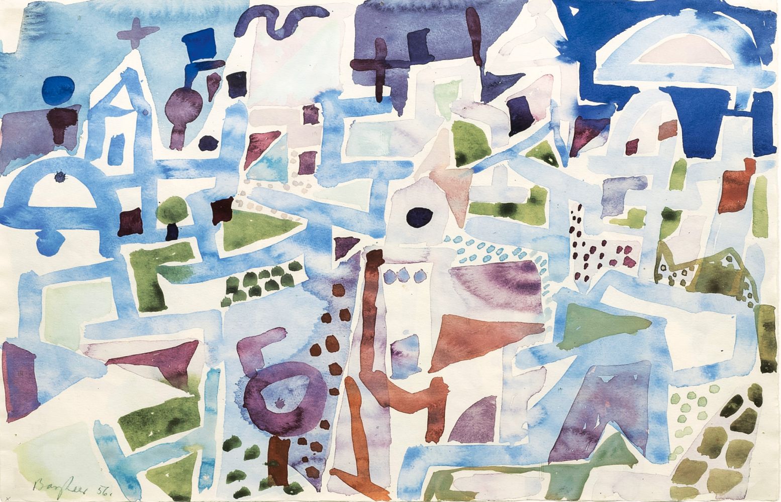 Eduard Bargheer - Forio, Evening Forio, Evening