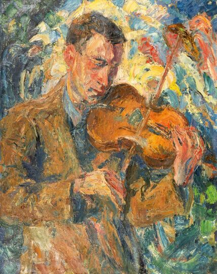 Portrait of the Violinist L. K.