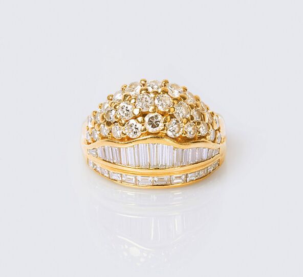 Brillant-Diamant-Ring