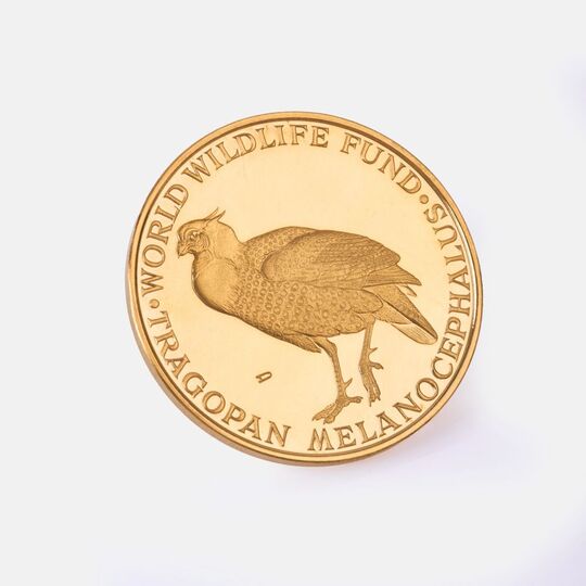 A WWF Gold Coin