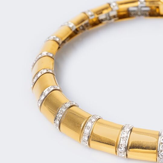 Klassisch elegantes Brillant-Collier