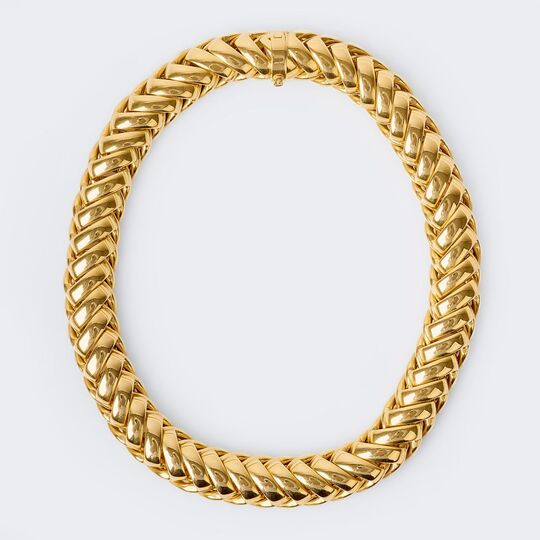 A Gold Necklace