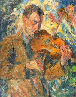 Portrait of the Violinist L. K.