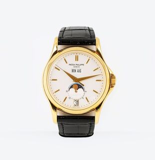 Patek Philippe - A Gentleman's Wristwatch Annual Calendar, 125 Years Wempe A Gentleman's Wristwatch Annual Calendar, 125 Years Wempe