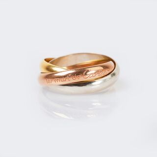 'Les must de Trinity' Gold Ring