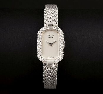 Damenarmbanduhr mit Diamanten